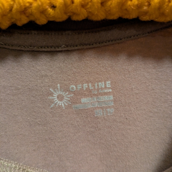 Offline Gray Women's Crop Top - Picture 3 of 3